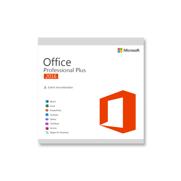 Microsoft Office 2016 Professional Plus