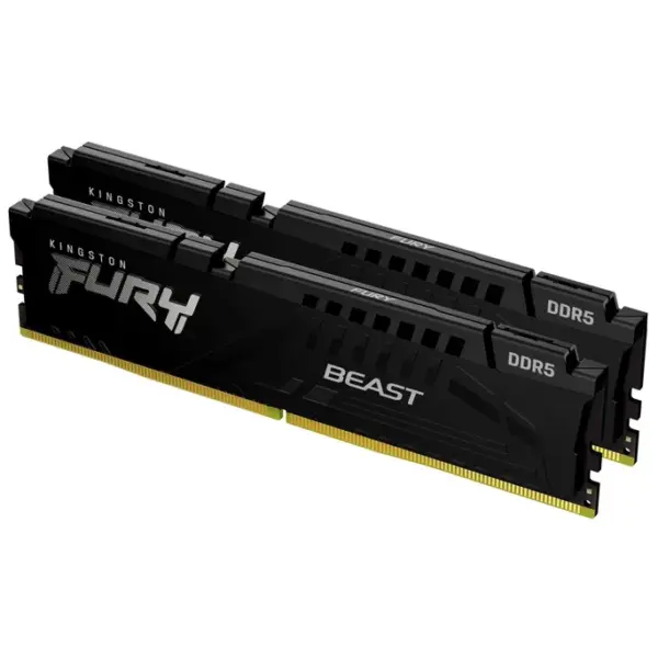 Kingston FURY Beast DDR5-5600 32GB Kit (2x16GB) Gaming RAM CL40 Black
