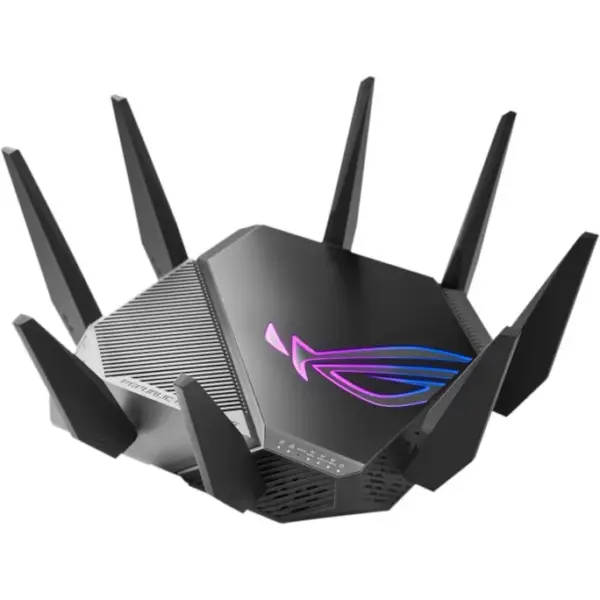 ASUS ROG Rapture GT-AXE11000 WiFi 6E Gaming Router – Tri-Band, 11000 Mbps, Low-Latency Gaming