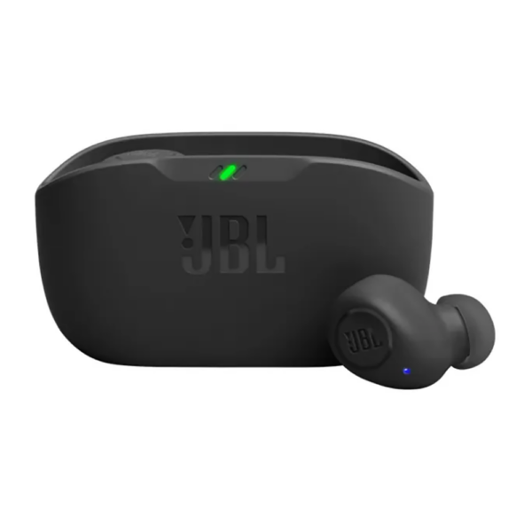 JBL Wave Buds True Wireless In-Ear Kopfhörer Schwarz – Bluetooth 5.2, Deep Bass, 32h Akku, IP54