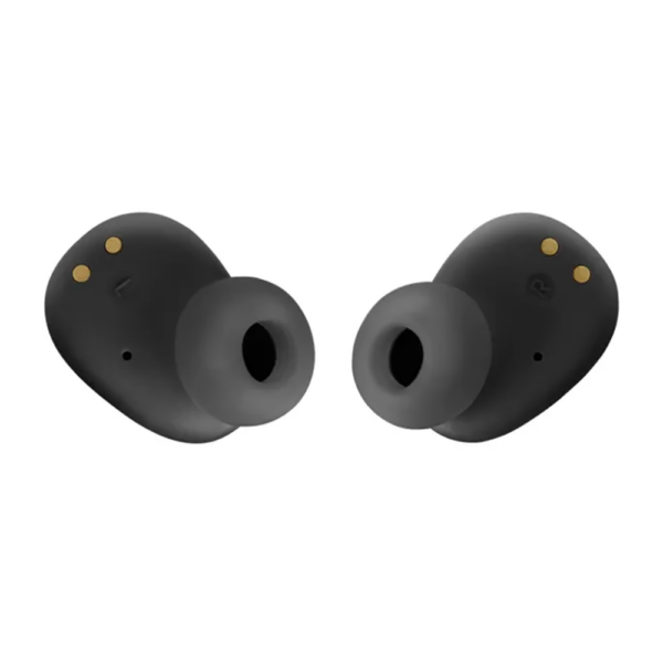 Zweites Bild vonJBL Wave Buds True Wireless In-Ear Kopfhörer Schwarz – Bluetooth 5.2, Deep Bass, 32h Akku, IP54