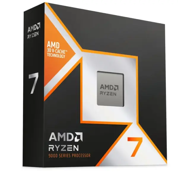 AMD Ryzen 7 9800X3D 8-Kern CPU (bis 5.2 GHz, AM5, 3D V-Cache, ohne Kühler)