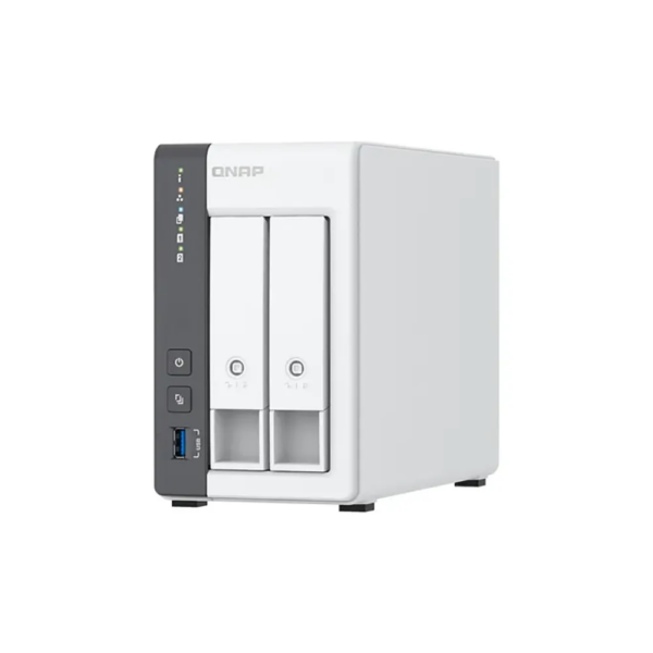 QNAP TS-216G 2-Bay NAS System – 2.5GbE, Quad-Core, 4GB RAM, Desktop NAS