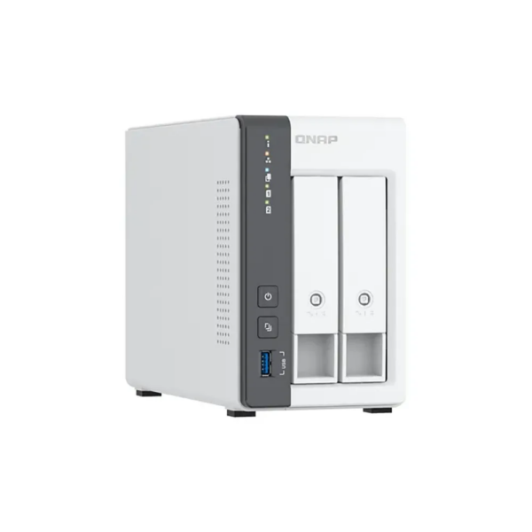 Zweites Bild vonQNAP TS-216G 2-Bay NAS System – 2.5GbE, Quad-Core, 4GB RAM, Desktop NAS