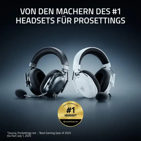 Zweites Bild vonRAZER Blackshark V3 Pro Wireless Headset